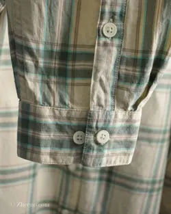 پیراهن پشمی شیری سبز Columbia