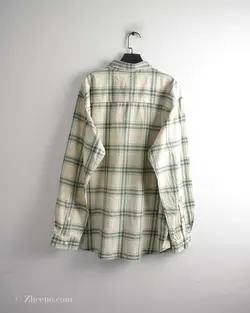 پیراهن پشمی شیری سبز Columbia