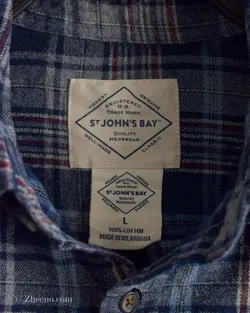 پیراهن پشمی سرمه ای St Johns Bay