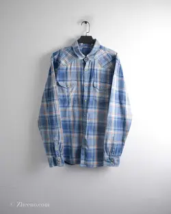 پیراهن پشمی آبی Lucky Brand