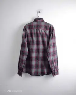 پیراهن پشمی زرشکی طوسی George