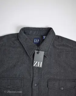 پیراهن پشمی نوک مدادی GAP