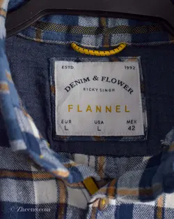 پیراهن پشمی Denim & Flower