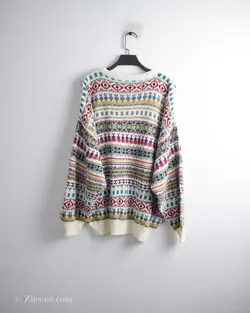 بافت وینتیج چند رنگ