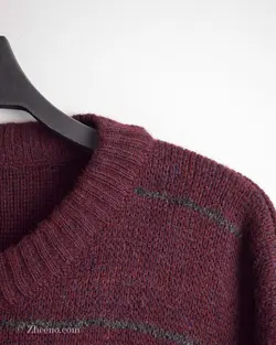 بافت وینتیج زرشکی