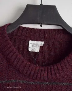 بافت وینتیج زرشکی