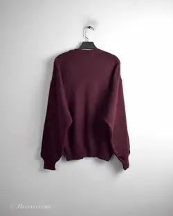 بافت وینتیج زرشکی