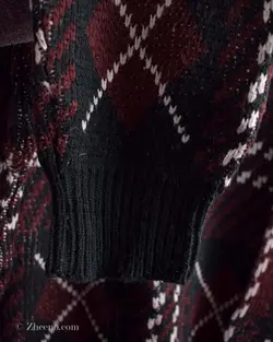 بافت وینتیج دکمه دار