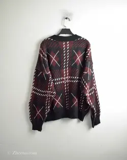 بافت وینتیج دکمه دار