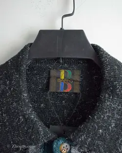 بافت وینتیج دکمه دار