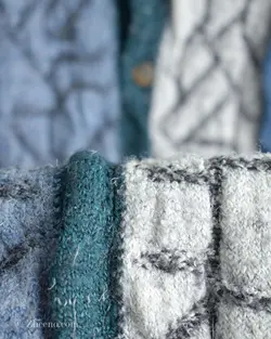 بافت وینتیج دکمه دار