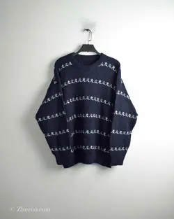 بافت وینتیج سرمه ای