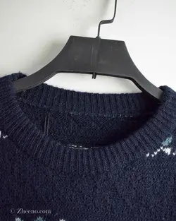 بافت وینتیج سرمه ای