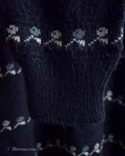 بافت وینتیج سرمه ای