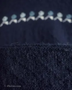 بافت وینتیج سرمه ای