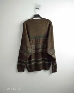 بافت وینتیج قهوه ای