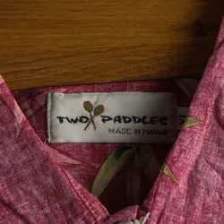 پیراهن هاوایی Two Paddles