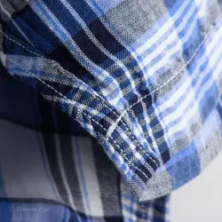 پیراهن کنف آستین کوتاه Uni qlo