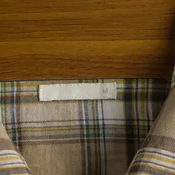 پیراهن کنف آستین کوتاه  Gu