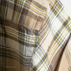 پیراهن کنف آستین کوتاه  Gu