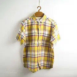 پیراهن کنف آستین کوتاه  Field eye