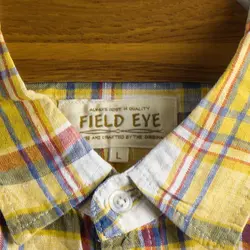 پیراهن کنف آستین کوتاه  Field eye