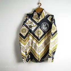 پیراهن طرحدار مشکی