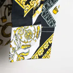 پیراهن طرحدار مشکی