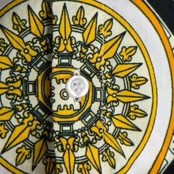 پیراهن طرحدار مشکی