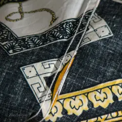 پیراهن طرحدار مشکی