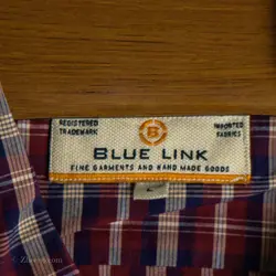 پیراهن نخی Blue link