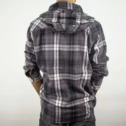 پیراهن پشمی کلاه دار  RVL