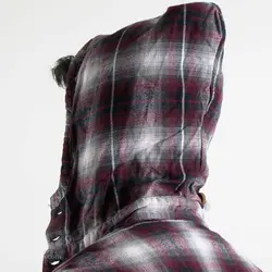 پیراهن پشمی کلاه دار Voi jeans co