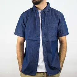 پیراهن جین آستین کوتاه Browny vintage