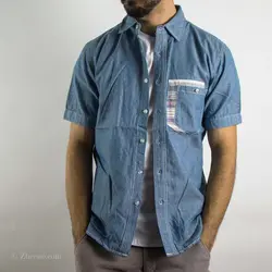 پیراهن جین آستین کوتاه Here's