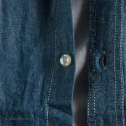 پیراهن جین آستین کوتاه Here's