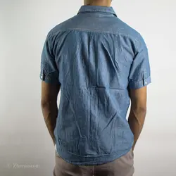 پیراهن جین آستین کوتاه Here's