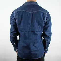 پیراهن جین آبی تیره