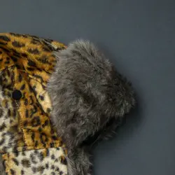 کلاه پلنگی خزدار