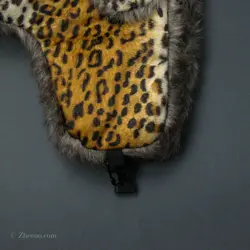 کلاه پلنگی خزدار