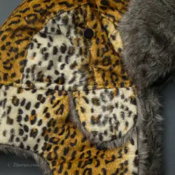 کلاه پلنگی خزدار