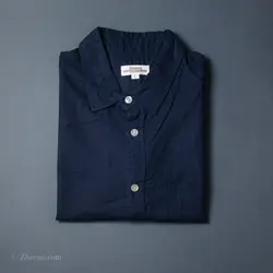 پیراهن کنف آستین کوتاه Gilevans