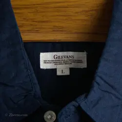 پیراهن کنف آستین کوتاه Gilevans