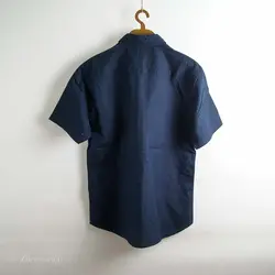 پیراهن کنف آستین کوتاه Gilevans