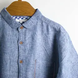 پیراهن کنف آستین کوتاه Availbasic