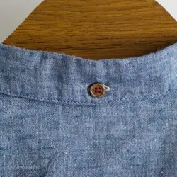 پیراهن کنف آستین کوتاه Availbasic