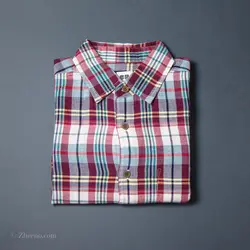 پیراهن کنف آستین کوتاه  Uni qlo