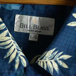 پیراهن هاوایی Bill Blass