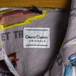 پیراهن هاوایی David Carey