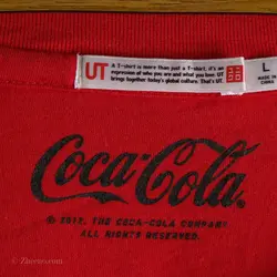 تیشرت Coca cola